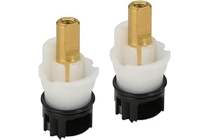 JADIVER GM (2 Pack) RP24096 Faucet Stem Assembly Repair Kit – Compatible with Delta Two-Handle Lavatory Faucets, Centerset & Widespread – Replacement Cartridge for Bathroom Sink