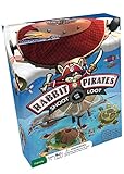 Rabbit Pirates Family Board Game - Card Game War Played on Treasure Islands - Educational Fun All Kids Adults 7 Up