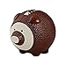 Enesco Football Piggy Bank, Ceramic, 4.25 inches, Brown