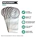 Crucial Vacuum Replacement 6 QT Vac Bags Part # PKBP10 - Compatible with Oreck Models XLPRO6, XLPRO6A, XLPRO6Z, OR1006 - Commercial Backpack 6-Quart Vacuum Bags - Disposable Debris Bag (10 Pack)