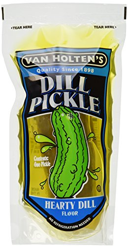 UPC 038200061217, Van Holten&#39;s Pickle-In-A-Pouch Jumbo Dill Pickles - 12ct