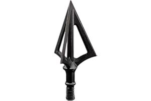 G5 OUTDOORS G5 Montec Pre-Season Fixed 3-Blade Practice Broadheads | 3-Pack | 85/100/125 Grains | 1-Piece Construction | Screw in | Compound & Recurve Compatible