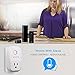 Smart Plug, Wahom Wi-Fi Plug Wireless Smart Socket Romote Control Your Devices from Anywhere, No Hub Required, Compatible with Alexa (2 Pack)