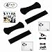MeetRade Sticky Gel Pad,4 pcs Anti Slip Gel Mats,Powerful Strong Holder Stick Glue Anywhere Wall Sticker Anti Slip Car Mats Washable Nano Rubber Pad Repeatedly Sticky Gel Pad