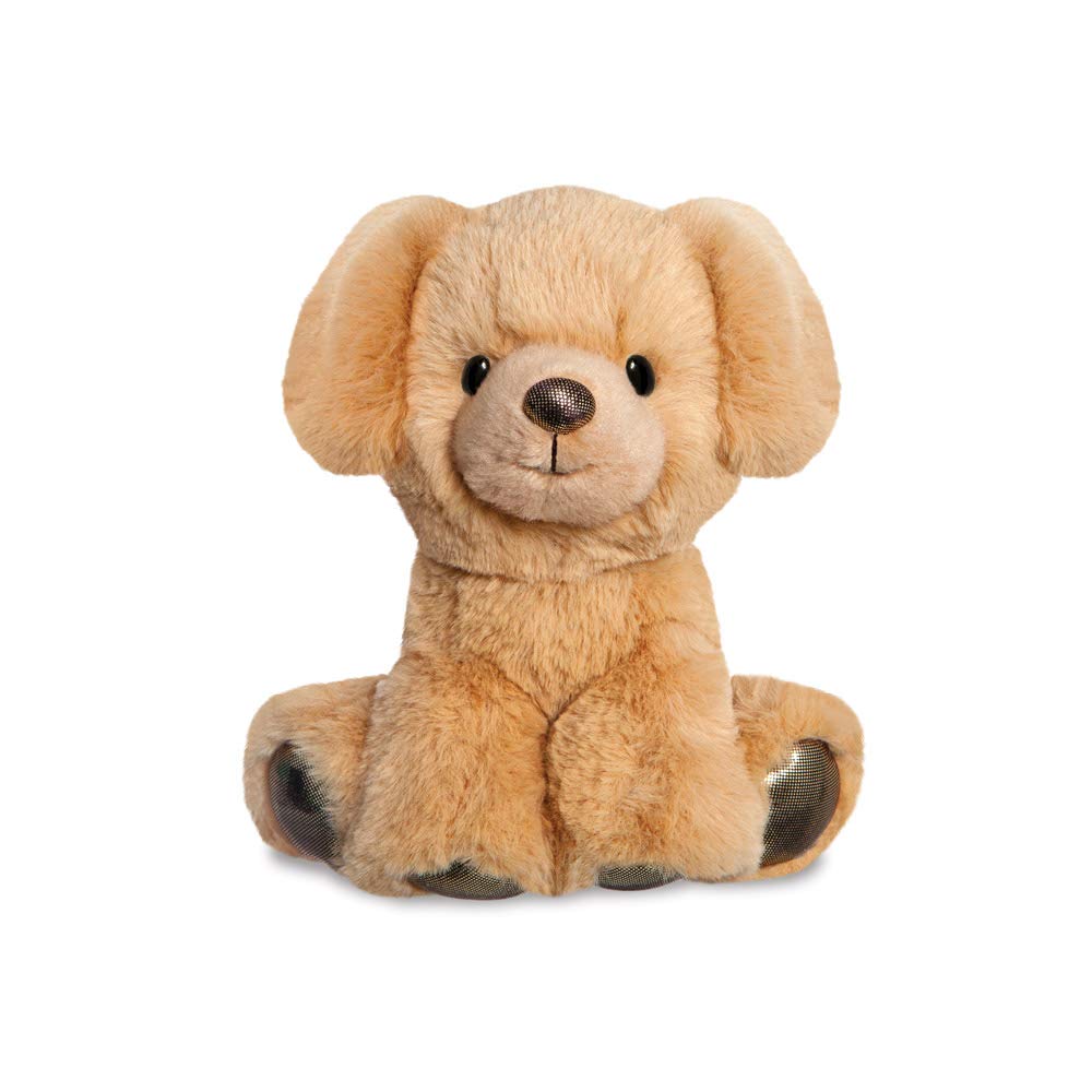 Aurora, 61408, Glitzy Tots Labrador Dog 8In, Soft Toy, Brown