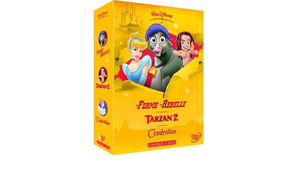 Amazon Com Cendrillon La Ferme Se Rebelle Tarzan 2 Coffret 3 Dvd Movies Tv Amazon Com Cendrillon La Ferme Se Rebelle Tarzan 2 Coffret 3 Dvd Movies Tv