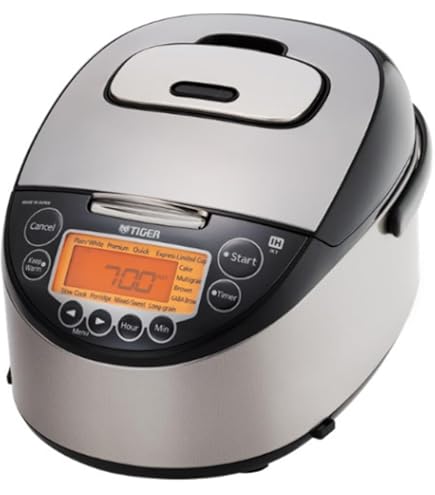 Amazon.com: Tiger JKT-S10U-K IH Rice Cooker with Slow Cooking and 