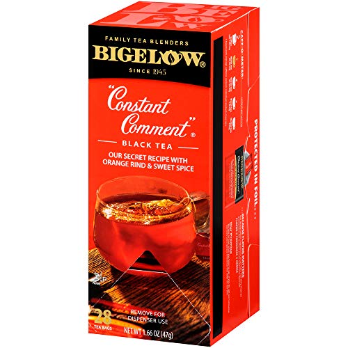 Bigelow Constant Comment Tea 28Count Boxes (Pack of 6) Spiced Premium