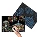 Scratch Art Rainbow Painting Paper, Sketch Pad DIY Night View Scratchboard for Kids & Adults, Engraving Art & Craft Set, Scratch Painting Creative Gift, 16'' x 11.2'' with 3 Tools (Dream Castle)