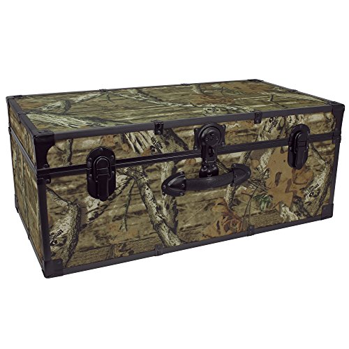 Seward Trunk Mossy Oak 30-Inch Stackable Storage Locker, Camo, One Size