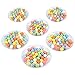 Juvale Foam Easter Egg Mini Pack - 0.5 x 0.7 in, Multicolor, 216 Count - Mini Foam Craft Eggs for DIY Projects & Easter Decor Vase Fillers