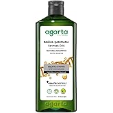 Agarta Garlic Extract Shampoo – Botanical Hair Care Shampoo for Strength & Shine, Vegan Clean Formula – 14 fl oz
