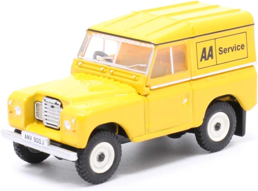 Oxford Diecast 1:76 Land Rover Series III Hard Top AA Collectable model 76LR3S002
