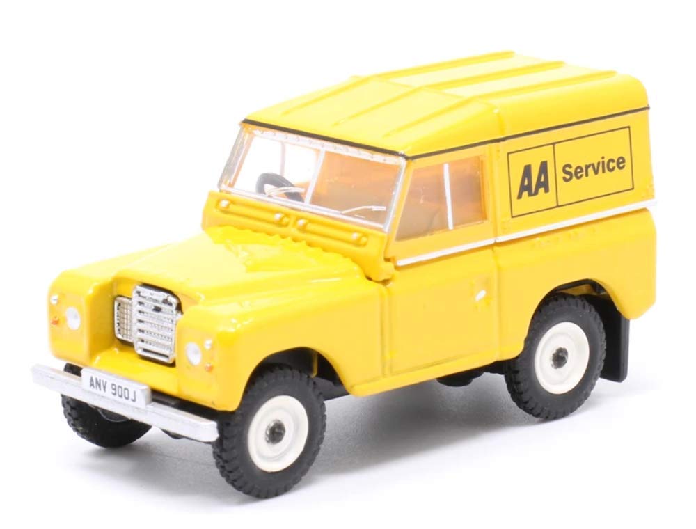 Oxford Diecast 1:76 Land Rover Series III Hard Top AA Collectable model 76LR3S002