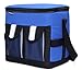 MIER 30Cans Collapsible Soft Cooler Bag Insulated Picnic Lunch Bag, Navy Blue, Large