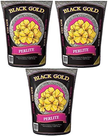 Black Gold Perlite, 8 quart (3 Pack)