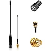 Meshtastic 915MHz LoRa Soft Whip Antenna, 17cm 10dBi Long Range SMA Male Omni Antenna for ESP32 LoRa V3 RAK Development Board