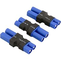 3pcs Male EC3 To Female EC5 Connector Adapter | No-Wire Adapter For RC Lipo Batteries, ESC, Chargers - View #2