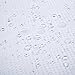 Shower Curtain, XIXOV Premium [Waffle Weave] Fabric Shower Curtain Liner Set for Bathroom- 72x72 Inch- Mildew Resistant/ Antibacterial/ Odorless/ Waterproof- White