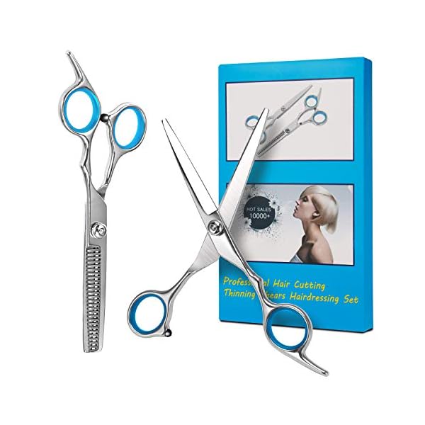 Bubuxy-Hair-Scissors-Hair-Cutting-Shears-Professional-Hair-Cutting-Kits-Thinning-Shears-Hairdressing-Set Bubuxy Hair Scissors, Premium Hairdressing Scissors, Professional Hair Cutting Kits Thinning Shears Hairdressing Set