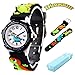 Vinmori Kid's Watch, with 3D Cartoon Dinosaur, A-Dinosaur-Black, Size No Size