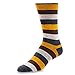 mixed 8 Pack Men's Casual Dress Socks, Bamboo Mix, Classy & Colorful Design, Size 9-13