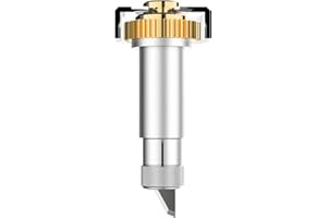 UTNVBTR Knife Blade and Drive Housing for Cricut Maker 3/Maker,Knife Blade accessories and Drive Housing tool Perfect for Wood cutting,Mat Board,Chipboard,Leather and More,Create Models,Leather Goods,Puzzles