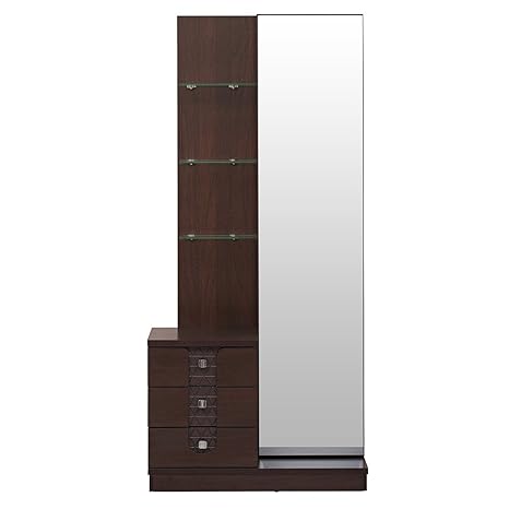 @home by Nilkamal Triumph Dresser with Mirror (Brown)