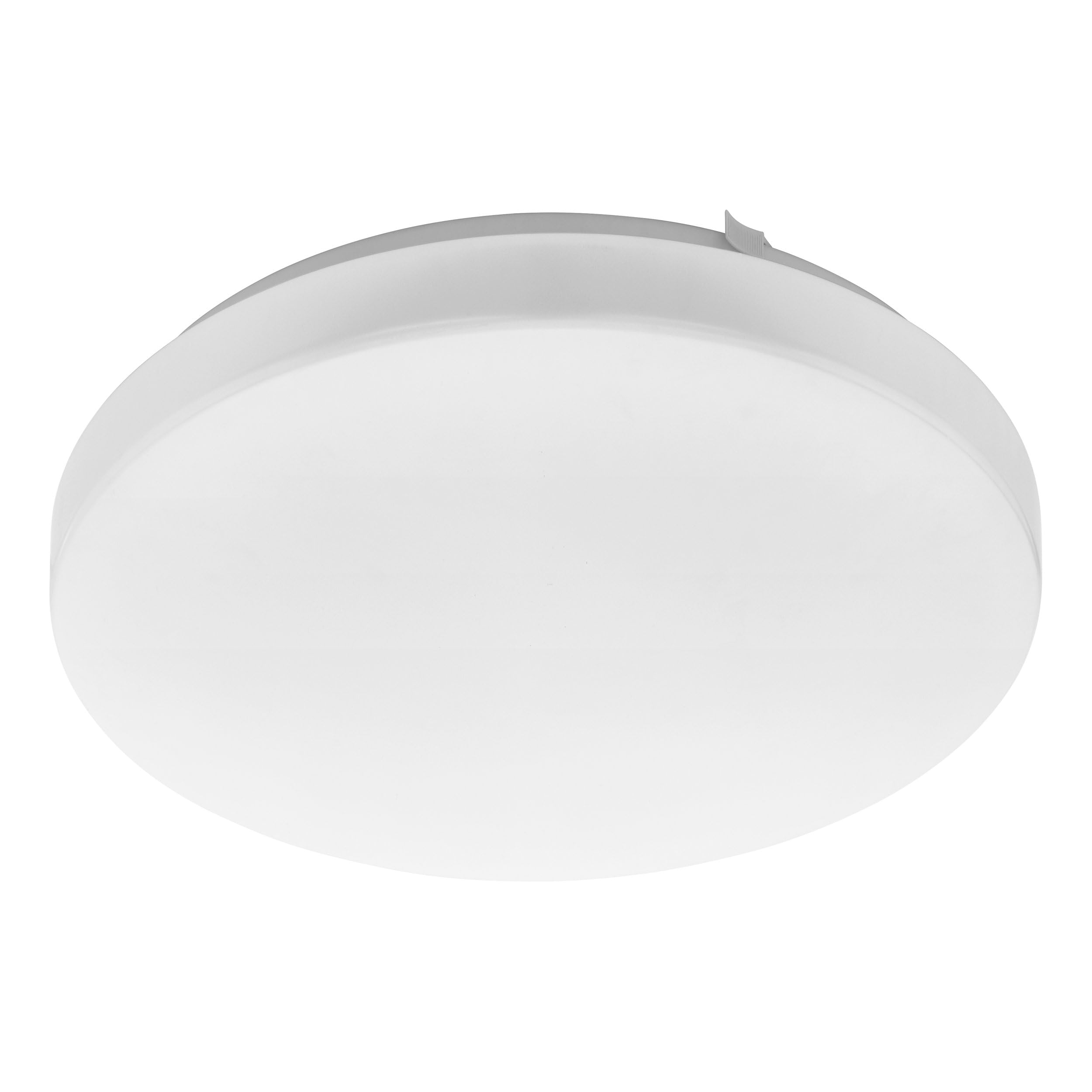 EGLO Wall/Ceiling Light, Alloy Steel Plastic, 11.5 W, White, Diameter 28 cm