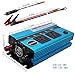 500W Car Power Inverter, Jacknthe DC 12V to 110V AC Digital Display Converter for Car Battery, with 2 AC Outlets 2 Cigarette Lighter Sockets and 9.6A 4 USB Ports DC to AC Inverter