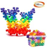 AGARE Creative Building Block Toys Set of 150 Pieces, A children Educational and Constructions Interlocking Plastic Toy - Best Gift for Kid
