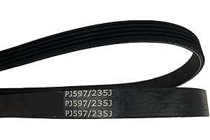for Vega V-Belt Treadmill Drive Belt PJ597/235J Multi Groove for Multi Wedge Belt 5 Ribs 6 Ribs 7 Ribs(5 Ribs)