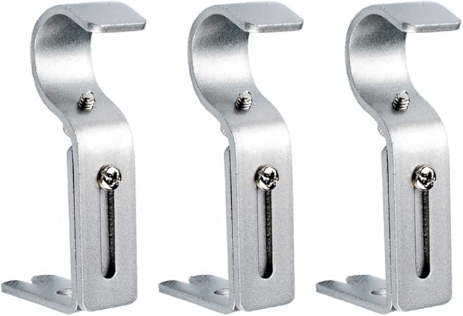 Amazon Com Nuoda Adjustable Curtain Rod Bracket Wall Bracket For