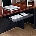 Sauder 401527 Via Keyboard Shelf , Soft Black Finish