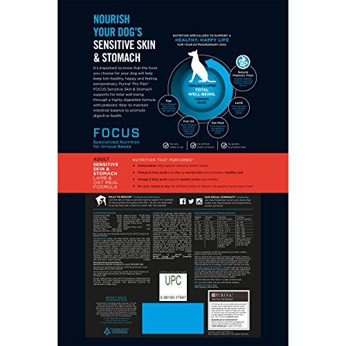 Purina Pro Plan Sensitive Skin and Sensitive Stomach Dry Dog Food, FOCUS Sensitive Skin & Stomach La - //medicalbooks.filipinodoctors.org