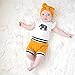 Infant Baby Boy Girl Elephant Romper and Short Pants with Headband Outfits Set