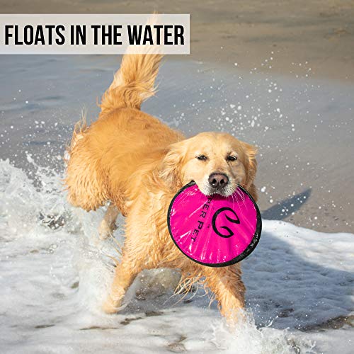 Hyper Pet Flippy Flopper Dog Frisbee Interactive Dog Toys [Flying Disc
