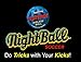Tangle Sport Matrix Airless NightBall Soccer Ball - Ultra Durable, No Pump, Floats in Water, Light Up Soccer Ball - 6.5