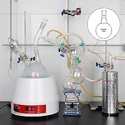 StonyLab Glass 100ml Heavy Wall Single Neck 1 Neck