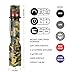 Police Security Trac Tact 2AA Camouflage | 350 Lumens | Belt Clip | 5 Light Modes | Water Resistant