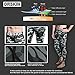 DRSKIN Men’s Compression Pants Tights Leggings Sports Baselayer Running Athletic Workout Active (DMGY02, M) Gray
