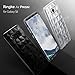 Ringke Air Prism Compatible with Galaxy S8 Case 3D Vogue Design Chic Ultra Rad Pyramid Diamond Pattern Flexible Jewel Textured Protective TPU Cover for Galaxy S8 2017 - Ink Black