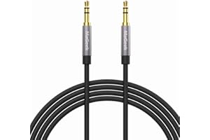 MaGeek 10 feet Long 3.5mm Audio Aux Cord, Male to Male Auxiliary Cable for Car, Home Stereo, iPhone, Smartphone, iPod, iPad o