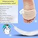Metatarsal Pads, Ball of Foot Cushion (6 PCS), New Material, Forefoot Pads, Breathable & Soft Gel, Best for Diabetic Feet, Callus, Blisters, Forefoot Pain. (Nude)