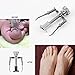 Ingrown Toenail Clipper Removal Correction Clip Nail Clippers Set,Stainless Steel Ingrown Toe Nail Correction Tool Nail File Clipper Surper Sharp Blades Toenail Trimmer Nipper (sliver)