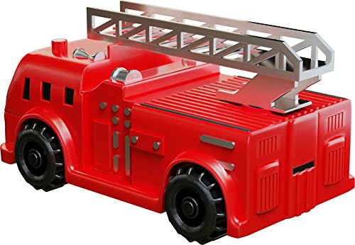 Magic Inductive Truck [Follows Black Line] Magic Toy Car for Kids & Children - Best Toddler Toys MINI Magic Pen Inductive Fangle Kids Fire Truck Follow [Red Fire Truck] - Thumbnail 6