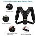 Posture Corrector for Women Back Corrector for Men Effective and Comfortable Adjustable Posture Corrector Belt Invisible Upper Clavicle Straightener (Posture Corrector-M(25'-39'))