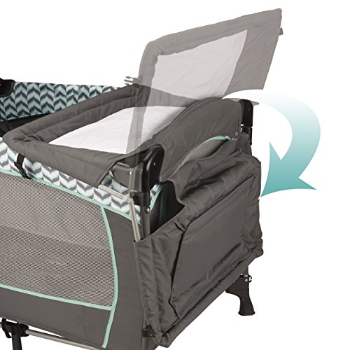 3 Evenflo+Portable+BabySuite+Deluxe+Spearmint