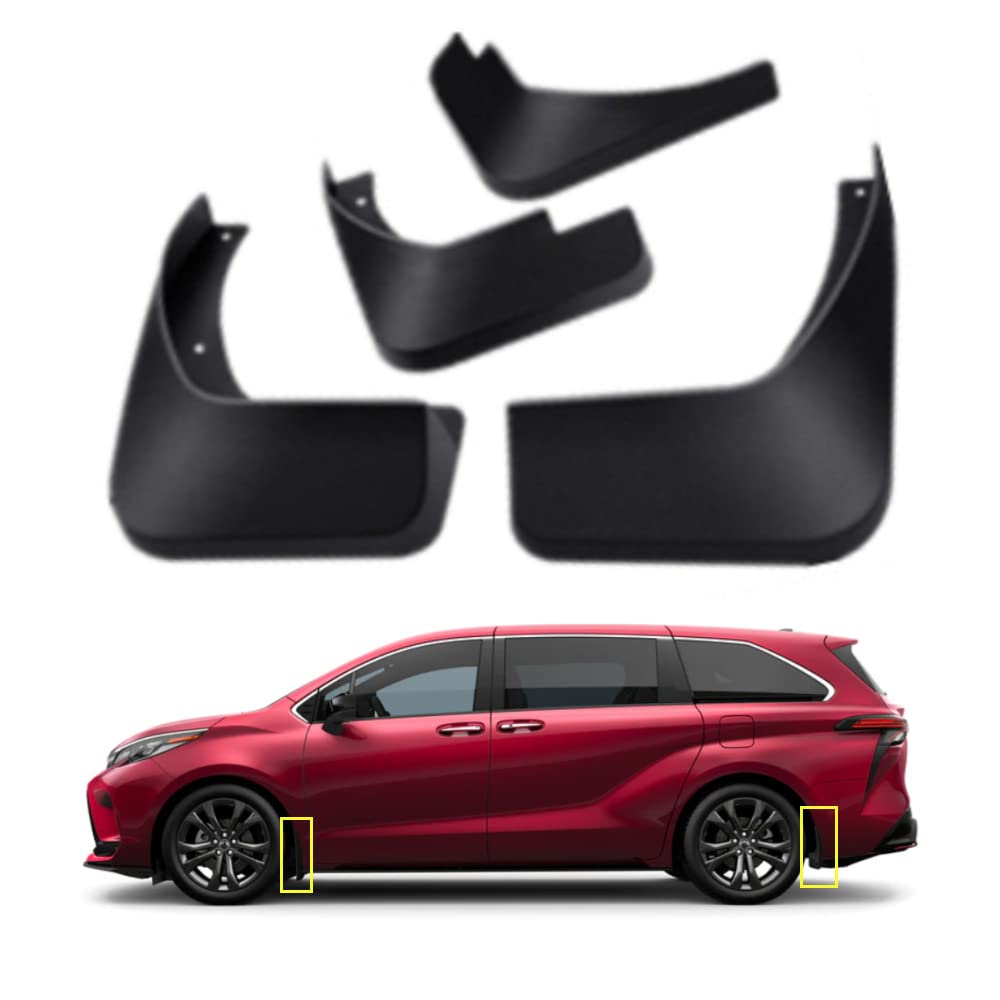 Stunning Toyota Sienna Mud Guards Images