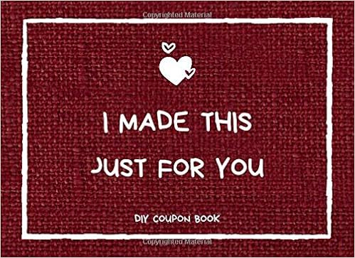 diy coupon book for husband